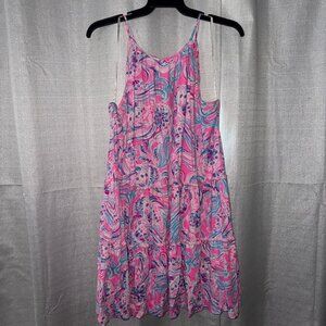 LILLY PULITZER EVALYN DRESS- XXL